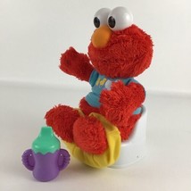 Sesame Street Potty Time Elmo Electronic Plush Toilet Training Toy 2012 Hasbro - $49.45