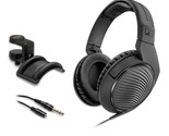 Hd 200 Pro Monitoring Headphones With Headphone Holder &amp; Stereo 1/4&quot; Mal... - £106.69 GBP