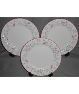 Set (3) Johnson Brothers SUMMER CHINTZ PATTERN 10 1/2&quot; Dinner Plates ENG... - $69.29