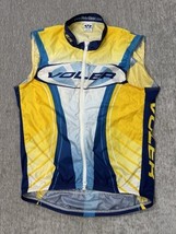 Voler Cycling Jersey Mens Medium Yellow Blue Set In Sleeveless Full Zip ... - $424.24 MXN