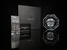 Versace  Medusa Lumiere Ashtray | 13 cm | Made in Germany NIB - £379.69 GBP