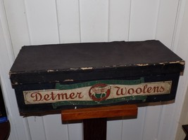 Vintage Detmer Woolens Cardboard Store Display - $94.05