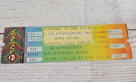 James Taylor 1982 Cathedral Peace Concert Ticket unused NYC - $15.79