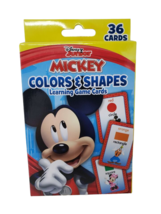 Bendon Disney Mickey Mouse Flash Cards - 36 Cards - New  - Colors &amp; Shapes - £5.49 GBP