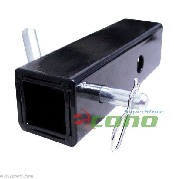 HD 2&quot; To 1-1/4&quot; Tow Hitch Reducer Adaptor Towing Trucks Trailer Safety H... - $17.75