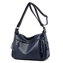 Women Genuine Leather Bag Ladies Crossbody Bag For Female Cowhide Handbags Shoul - £45.58 GBP