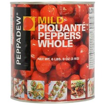Peppadew Peppers - Whole Sweet Piquante Fruit - 2 cans - 70 oz ea - $138.64