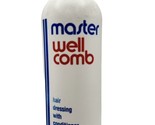 Original Master Well Comb Hair Dressing with Conditioner 16ozs NEW Old S... - £48.22 GBP