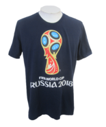 Adidas 2018 Fifa World Cup Russia T Shirt sz XL blue - £11.93 GBP
