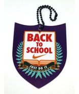 Nike JUST DO IT &quot;Back To School&quot; Backpack Name Tag / Bag Tag - New Unused - £16.70 GBP