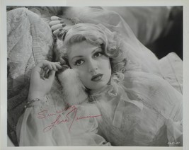 Lana Turner Signed Autographed Photo w/COA - £230.29 GBP