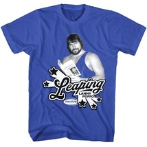 Powertown Leaping Lanny Poffo Men&#39;s T Shirt Genius Wrestling Randy Savage - £20.05 GBP+