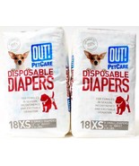 Out! Pet Care 18 XS Disposable Diapers for Female Dogs in Season 18 Per ... - $40.87 CAD