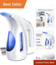 Lightweight 240ml Handheld Clothing Steamer - 700W, Blue, Ideal for All ... - $67.27