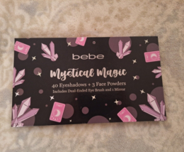 bebe Mystical Magic Makeup Palette 40 eyeshadows, 3 face powders, dual b... - £28.39 GBP