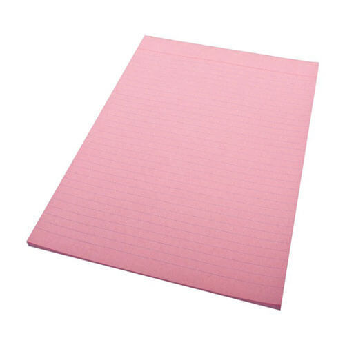 Quill A4 Bond Ruled 70-Leaf Office Pads 70gsm 10pk - Pink - $124.03