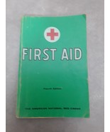 Vintage The American National Red Cross First Aid Textbook 1957 Illustrated - $9.00