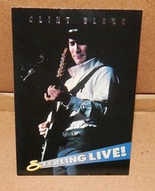 Clint Black 1993 Sterling Live Card CMA Country Singer #107 Non-Sports Card 166S - £3.13 GBP