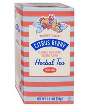 Trader Joe&#39;s CITRUS BERRY Herbal Tea 20-Tea Bag Great Hot or Iced! * BB ... - $186.06 MXN