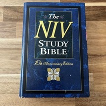 NIV Study Bible by Donald Burdick (1995, Hardcover, Large Type / large print... - £7.43 GBP