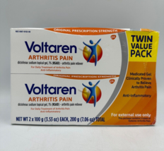 Arthritis Pain Relief Topical Gel Anti Inflam Twin Pack 3.53Oz Exp 2025+ - £13.02 GBP