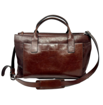 Wilson&#39;s Brown Pebbled Leather Unisex Portfolio/Attache - £34.36 GBP