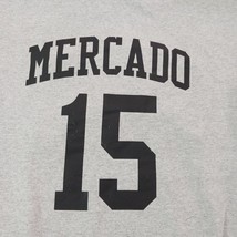 NEFF Carroll Football Bulldog Hoodie Men's Size Medium Gray Pullover Sweatshirt image 14