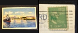 1940 Postcard Municipal Stadium Cleveland Ohio / RARE Right Facing Georg... - £14.68 GBP
