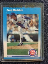 1987 Fleer Update #U68 Greg Maddux XRC RC Chicago Cubs Rookie - $8.56