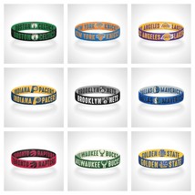 Reversible NBA Teams Bracelet Stretch Bracelet NBA Wristband - £9.62 GBP