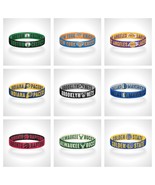 Reversible NBA Teams Bracelet Stretch Bracelet NBA Wristband - $16.46 CAD