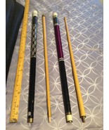 2 Vintage Made in Taiwan pool stick soft case - $65.78 CAD