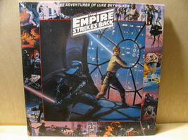 The Adventures of Luke Skywalker Star Wars Empire Strikes Back LP Record 1980 - £27.97 GBP