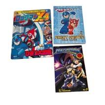 Mixed Lot Of Mega Man Manga Graphic Novels Japanese And English - £31.06 GBP