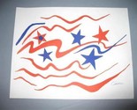 Calder FLYING COLORS &#39;76 Original Lithograph Braniff Stars Stripes Natio... - $148.40