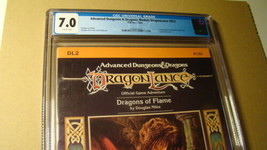 MODULE DL2 DRAGONS OF FLAME *CGC 7.0 WHITE* DUNGEONS DRAGONS - £283.37 GBP