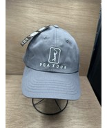PGA TOUR Quiet Shade Hat Adjustable Gray Cap OSFA Official Licensed New - $20.31 CAD