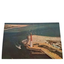 Postcard Historic Barnegat Lighthouse Ocean County New Jersey Chrome Unposted - £5.44 GBP
