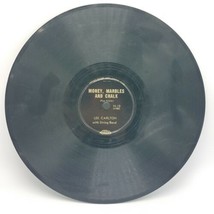 Scarce Postwar C&amp;W 78: Lee Carlton w/ String Band: Meriden Record VG - £28.41 GBP