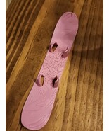 BARBIE DOLL MATTEL SNOWBOARDER PINK PLASTIC SNOWBOARD FASHION ACCESSORY - $11.41 CAD