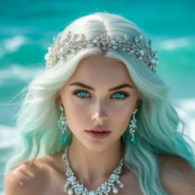 RARE Mu Ocean Priestess, Lost Civilization Spirit Companion, Water Magic - $59.99