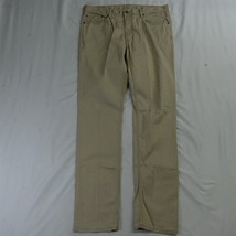 Polo Ralph Lauren 34 x 34 5 Pocket Straight Khaki Twill Jeans - $20.99