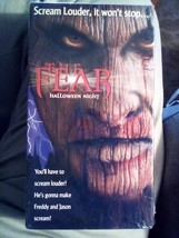 The Fear - Halloween Night (VHS, 2000) SEALED with shrinkwrap watermarks - £23.79 GBP