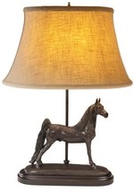Sculpture Table Lamp Saddlebred Horse By Belden Equestrian Hand Crafted - £410.50 GBP