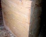THICK LARGE CHERRY BOWL BLANK TURNING BLOCK LUMBER WOOD 10 X 10 X 5&quot; - $60.34