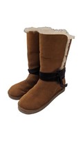 Womens KOOLABURRA by UGG Brown Tan Leather Pull On Boots Size 8 - £31.64 GBP