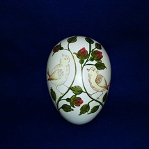 Egg Dish Hand Painted Covered Dish Meiselman Imports Made in Italy E/770 Vintage - £21.37 GBP