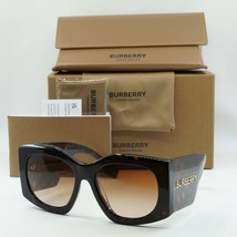 BURBERRY BE4388U 300213 Dark Havana/Brown Gradient 55-18-140 Sunglasses New A... - £151.81 GBP