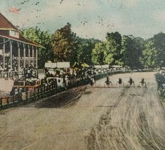 1909 Driving Park Harness Horse Race Track Lima OH Vintage Ohio Postcard... - £13.62 GBP