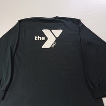 Gildan Ultra Cotton Cobb Atlanta The YMCA Men's Black T-Shirt Long Sleeve Large image 11